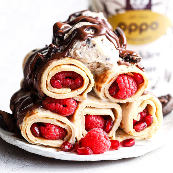 Recipe: Protein Crêpes With Oppo Brothers Ice Cream