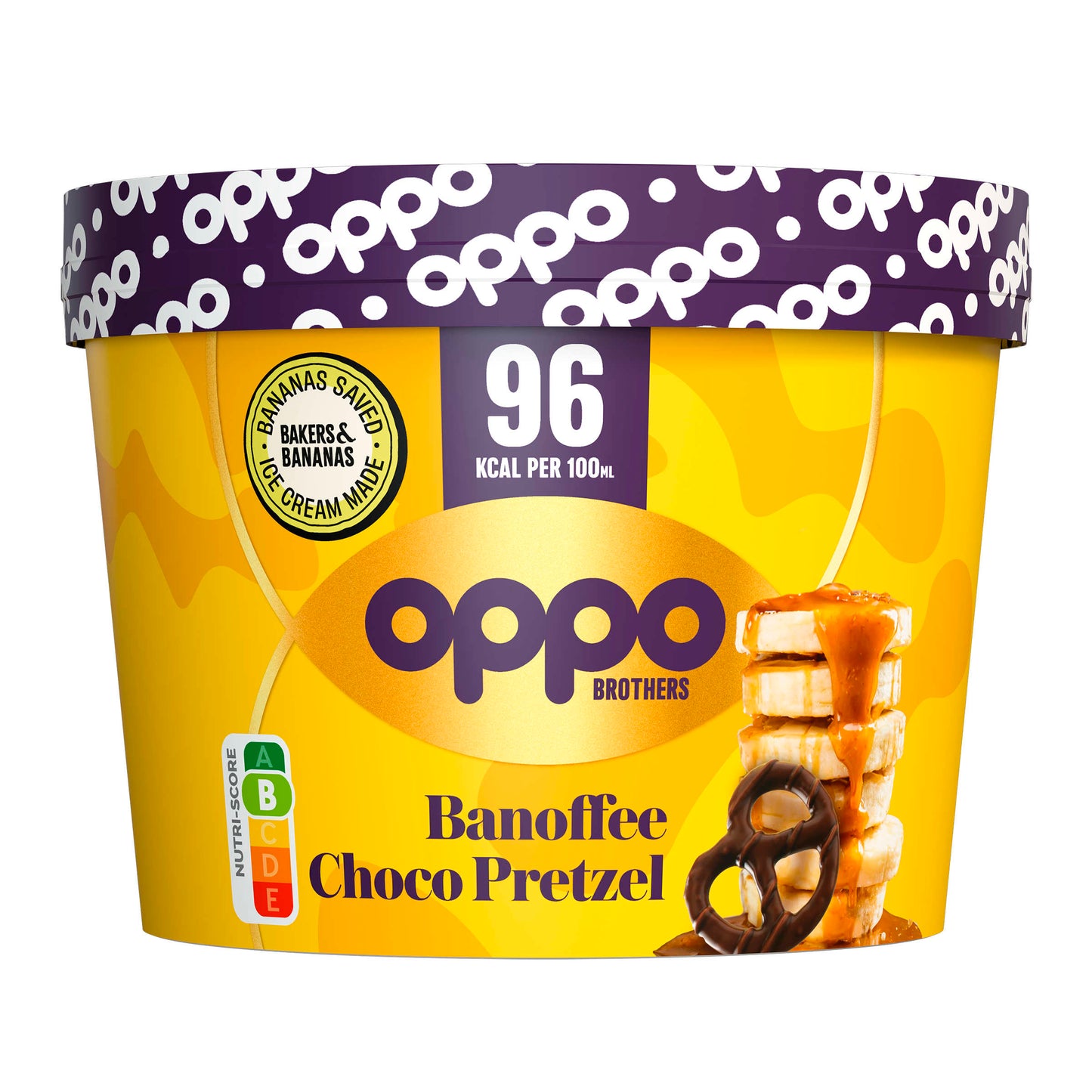 OPPO BROTHERS CHOCO PRETZEL IJSBAKJE 200 ML