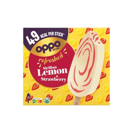 OPPO BROTHERS REFRESHED - SICILIAN LEMON & STRAWBERRY 3X90 ML
