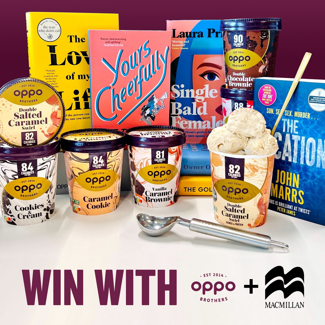 Indulge in some summer reading with your favourite ice cream