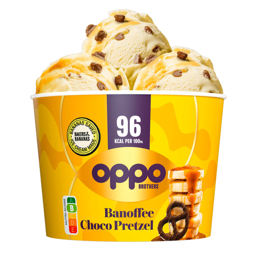 OPPO BROTHERS CHOCO PRETZEL IJSBAKJE 200 ML