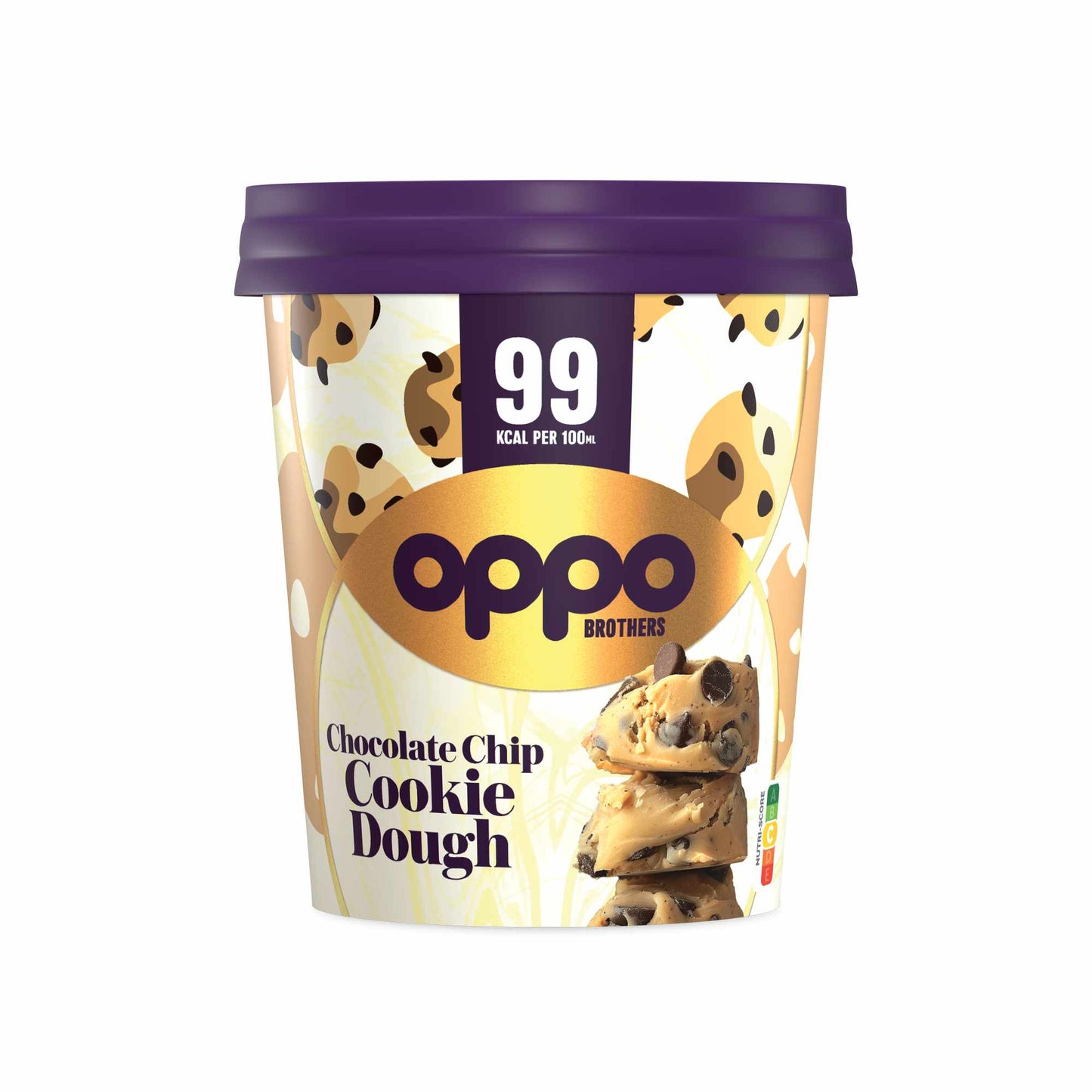 OPPO BROTHERS CHOCOLATE CHIP COOKIE DOUGH EISBECHER 475 ML