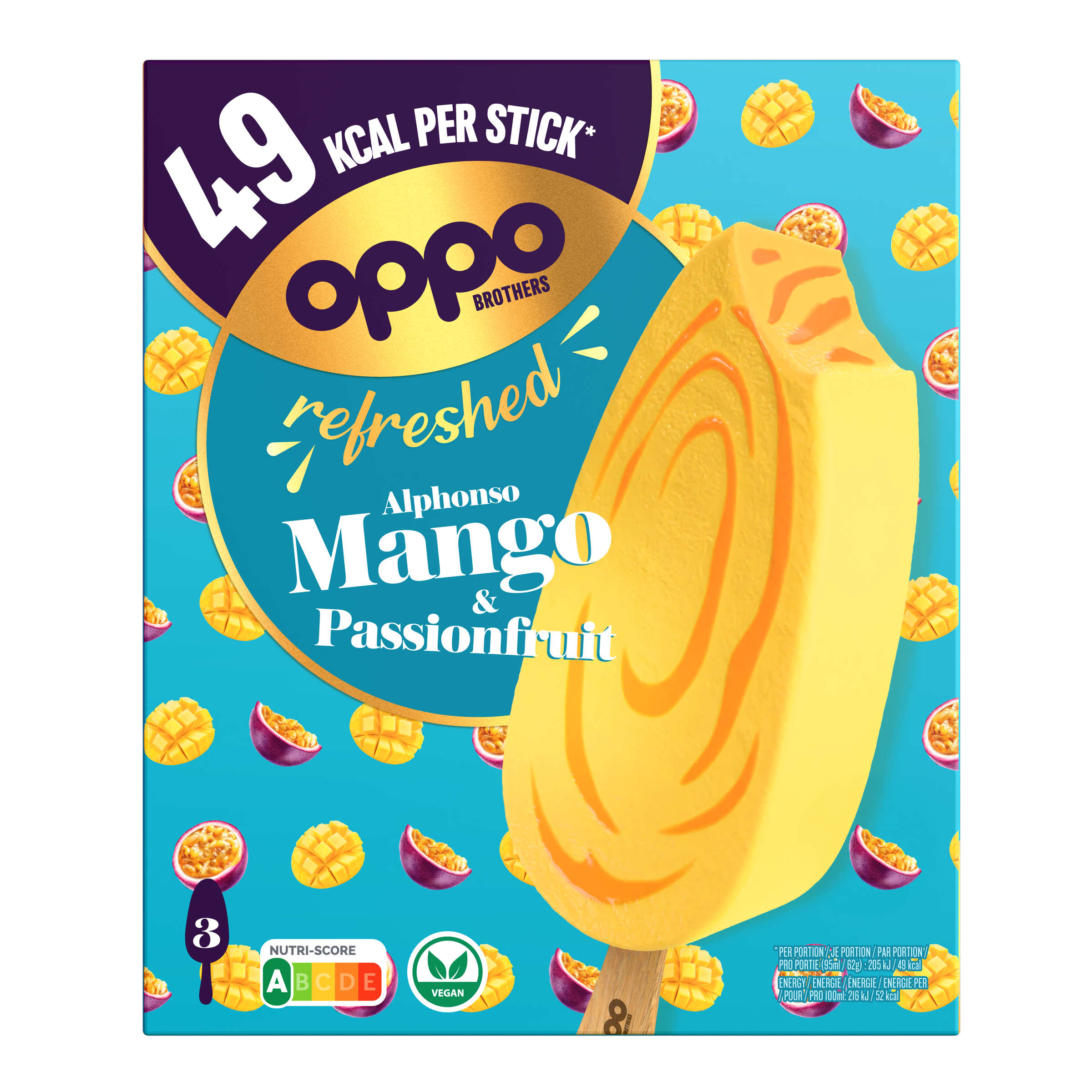 Alphonso Mango & Passionfruit | Refreshed | Oppo Brothers